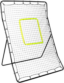 リバウンドネット野球バウンドネット 投球 ピッチバック 壁打ち練習ネット 野球ソフトボール野球ホッケー バドミントン適用