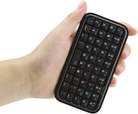 超小型Bluetoothワイヤレスキーボード ミニ 手のひらサイズ USB充電式 英語配列 49キー 静音 無線 ブルートゥースキーボード タブレットスマホ iPad/iPhone 4. 0 OS/PS3/PS4/スマホ/HTPCに対応 スマホ専用