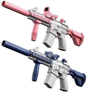 【ポイント 5倍UP !】電動式連射水鉄砲 水鉄砲 スプラッタボールガン 水遊びおもちゃ 自動ブラスターガン ウォーターガンおもちゃ バックヤード CSゲーム子供 大容量 おもちゃ 海水浴 誕生日