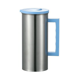 冷水筒 ピッチャー 麦茶ポット 耐熱ステンレス製冷水筒 大容量冷水筒 コーヒー牛乳 アイスティー ドリンク 洗いやすい 水出し ウォーターピッチャー ウォーターカラフェ 家庭用業務用（1.8L）