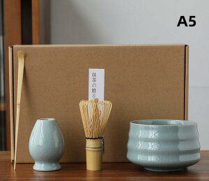 茶道具 4点セット お抹茶セット 茶筅(茶筌)竹製 茶杓 茶筅立て セラミック 抹茶碗 陶器 茶筅休め 抹茶点て 茶道ツール 日本伝統 和風 シンプル道具 手作り 茶道用品