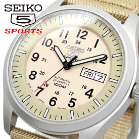 SEIKO 腕時計 セイコー 時計 ウォッチ 【日本製 Made in Japan】 セイコーファイブスポーツ 自動巻き ビジネス カジュアル メンズ SNZG07J1 海外モデル [並行輸入品]
