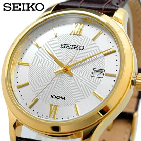 SEIKO 腕時計 セイコー 時計 ウォッチ クォーツ 100M ビジネス カジュアル シンプル メンズ SUR298P1 [並行輸入品]