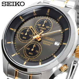 SEIKO 腕時計 セイコー 時計 ウォッチ クォーツ クロノグラフ ビジネス カジュアル メンズ SKS543P1 海外モデル [並行輸入品]