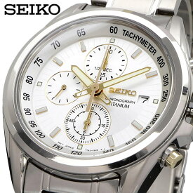 SEIKO 腕時計 セイコー 時計 ウォッチ 1/20秒クロノグラフ 100M チタン ビジネス カジュアル メンズ SNDC95P1 海外モデル [並行輸入品]