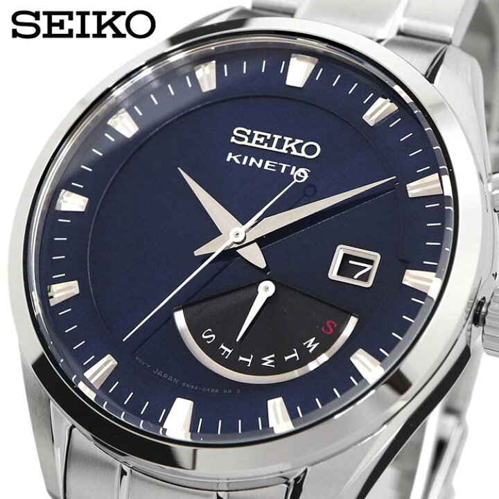 楽天市場 Seiko 腕時計 セイコー 時計 人気 ウォッチ Kinetic キネティック 100m防水 クォーツ メンズ Srn047p1 海外モデル 並行輸入品 Shop North Star 楽天市場店