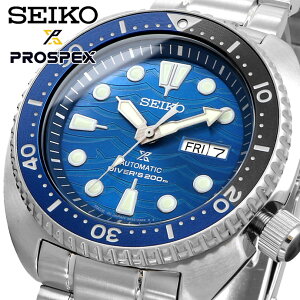 SEIKO �r���v �Z�C�R�[ ���v �E�H�b�` �y���{�� Made in Japan�z PROSPEX �v���X�y�b�N�X SAVE THE OCEAN �������� 3rd�_�C�o�[�Y�������f�� 200M �����Y SRPD21J1 [���s�A���i]