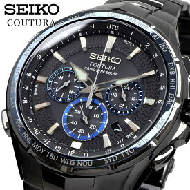 SEIKO 腕時計 セイコー 時計 ウォッチ COUTURA コーチュラ ソーラー 電波 クロノグラフ メンズ SSG021 [並行輸入品]