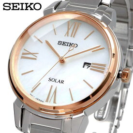 SEIKO 腕時計 セイコー 時計 ウォッチ ソーラークォーツ ビジネス カジュアル レディース SUT326P1 [並行輸入品]