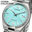 CITIZEN 腕時計 シチズン 時計 ウォッチ シチズン コレクション TSUYOSA Collection ツヨサ コレクション 自動巻き メカニカル ライトブルー メンズ NJ0151-88M [並行輸入品]