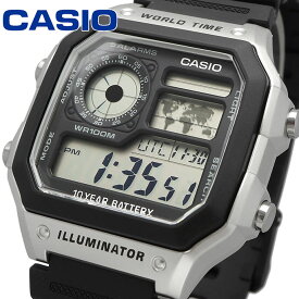CASIO 腕時計 カシオ 時計 ウォッチ チープカシオ チプカシ 海外モデル ワールドタイム デジタル メンズ AE-1200WH-1CV [並行輸入品]