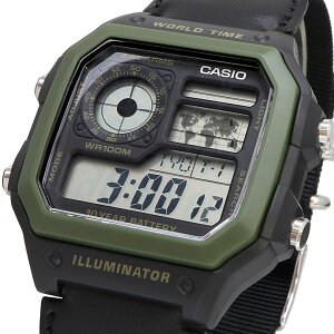CASIO rv JVI v EHb` `[vJVI `vJV [h^C fW^ Y AE-1200WHB-1BV [sAi]