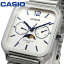 CASIO 腕時計 カシオ 時計 ウォッチ チープカシオ チプカシ ムーンフェイズ Moon phase アナログ メタルバンド メンズ MTP-M305D-7AV [並行輸入品]