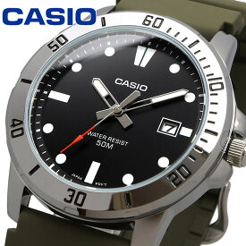 【お買い物マラソン期間限定!! 店内ポイント最大66倍!!】 CASIO 腕時計 カシオ 時計 ウォッチ チープカシオ チプカシ ミリタリー メンズ MTP-VD01-3EV [並行輸入品]