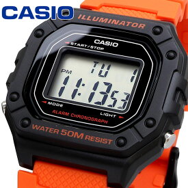 CASIO 腕時計 カシオ 時計 ウォッチ チープカシオ チプカシ スクエア キッズ メンズ W-218H-4B2V [並行輸入品]