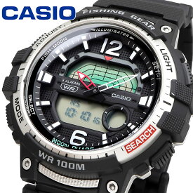 CASIO 腕時計 カシオ 時計 ウォッチ チープカシオ チプカシ アナログ デジタル アウトドア フィッシングタイマー メンズ WSC-1250H-1AV [並行輸入品]