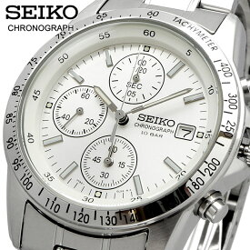 SEIKO 腕時計 セイコー 時計 ウォッチ セイコーセレクション 流通限定モデル クォーツ クロノグラフ ビジネス カジュアル メンズ SBTQ039 文字盤シルバー [国内正規品]