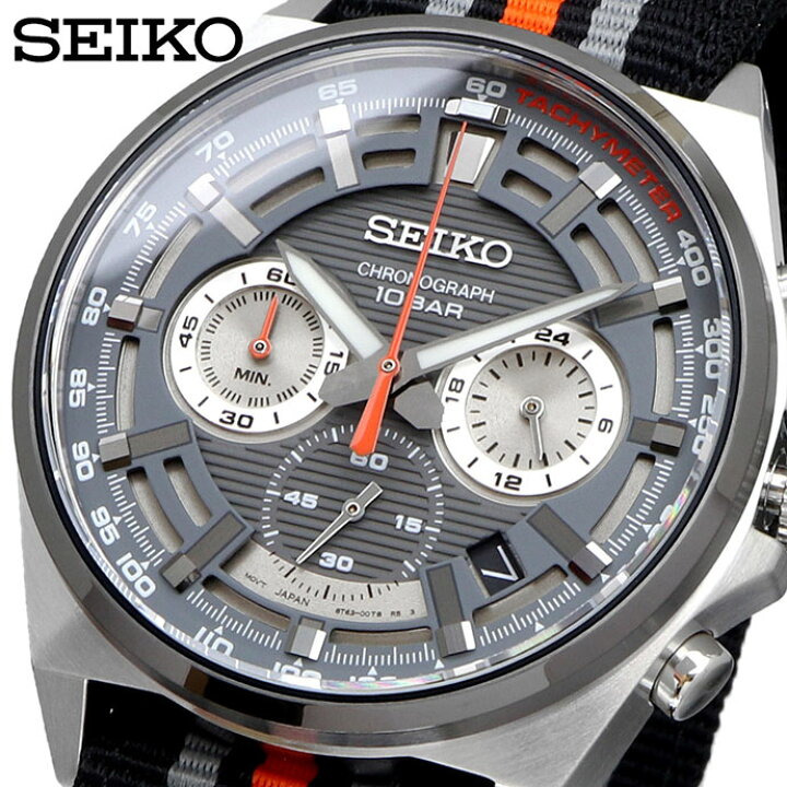 楽天市場 Seiko 腕時計 セイコー 時計 人気 ウォッチ クロノグラフ タキメーター 100m防水 ビジネス カジュアル メンズ Ssb403p1 海外モデル 並行輸入品 Shop North Star 楽天市場店