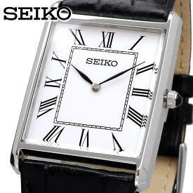 【スーパーSALE期間中限定!! 店内ポイント最大60倍!!】 SEIKO 腕時計 セイコー 時計 ウォッチ ESSENTAILS エッセンシャルズ クォーツ シンプル ビジネス カジュアル メンズ SWR049 海外モデル [並行輸入品]