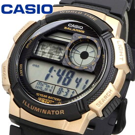 CASIO 腕時計 カシオ 時計 ウォッチ チープカシオ チプカシ ワールドタイム デジタル メンズ AE-1000W-1A3V [並行輸入品]