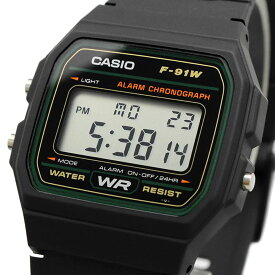 CASIO 腕時計 カシオ 時計 ウォッチ チープカシオ チプカシ 海外モデル デジタル ユニセックス F-91W-3 [並行輸入品]