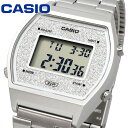CASIO 腕時計 カシオ 時計 ウォッチ チープカシオ チプカシ スタンダード ユニセックス グリッターフェイス クオーツ B640WDG-7 シルバー 海外モデル [並行輸入品]