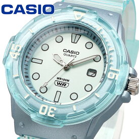 CASIO 腕時計 カシオ 時計 ウォッチ チープカシオ チプカシ 海外モデル シンプル クリアターコイズ レディース LRW-200HS-2EV [並行輸入品]
