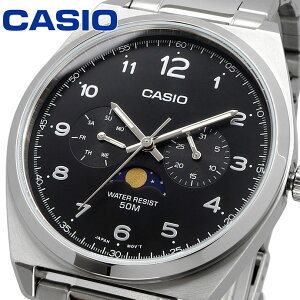 CASIO rv JVI v EHb` `[vJVI `vJV [tFCY Moon phase AiO ^oh ubN Y MTP-M300D-1AV [sAi]