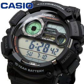 CASIO 腕時計 カシオ 時計 ウォッチ チープカシオ チプカシ 海外モデル アウトドア フィッシングタイマー ブラック WS-1500H-1AV メンズ [並行輸入品]