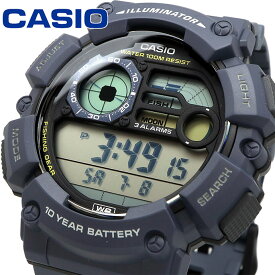 CASIO 腕時計 カシオ 時計 ウォッチ チープカシオ チプカシ 海外モデル アウトドア フィッシングタイマー グレーネイビー WS-1500H-2AV メンズ [並行輸入品]