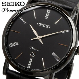 SEIKO 腕時計 セイコー 時計 ウォッチ Premier プルミエ シンプル ビジネス カジュアル メンズ SKP401P1 海外モデル [並行輸入品]