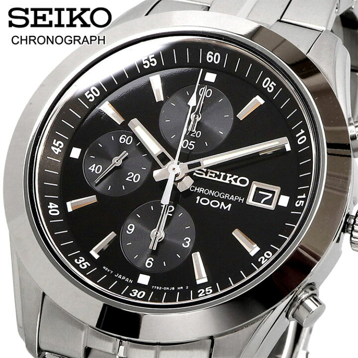 楽天市場】SEIKO 腕時計 セイコー 時計 ウォッチ クロノグラフ 100M 
