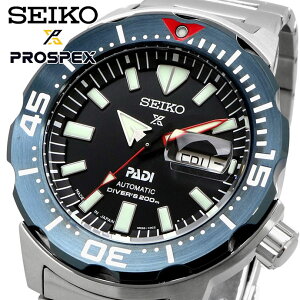 SEIKO �r���v �Z�C�R�[ ���v �E�H�b�` �y���{�� Made in Japan�z PROSPEX �v���X�y�b�N�X �����X�^�[ PADI �R���{���f�� �������� �_�C�o�[�Y200M �����Y SRPE27 [���s�A���i]