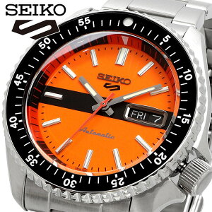 SEIKO �r���v �Z�C�R�[ ���v �E�H�b�` �Z�C�R�[�t�@�C�u 5�X�|�[�c SKX Suits Style �������� �I�����W �����Y SRPK11K1 [���s�A���i]
