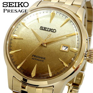 SEIKO �r���v �Z�C�R�[ ���v �E�H�b�` �y���{�� Made in Japan�z PRESAGE �v���U�[�W�� Cocktail Time �J�N�e���^�C�� ���ʌ��� SRPK46 [���s�A���i]