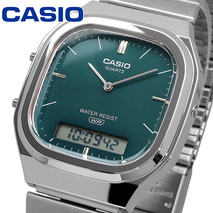 楽天市場】CASIO カシオ アナデジ ANA-DIGI クオーツ 腕時計 Edgy 