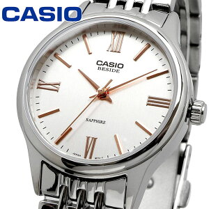 CASIO �J�V�I BESIDE �N�I�[�c ���f�B�[�X �r���v �T�t�@�C�A�K���X BLS-100D-7AV �X�e�����X���C�o���h �V���o�[ �C�O���f�� [���s�A���i]