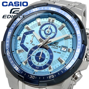 EDIFICE �r���v �G�f�B�t�B�X ���v �E�H�b�` CASIO �J�V�I �N���m�O���t Chronograph �u���[ �C�O���f�� EFR-539DE-2AV [���s�A���i]