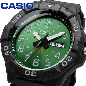 CASIO �r���v �J�V�I ���v �E�H�b�` �`�[�v�J�V�I �`�v�J�V �X�^���_�[�h STANDARD �r�b�O�t�F�C�X BIG FACE �N�I�[�c MRW-210H-3BV �����Y �O���[�������_�C�A�� �C�O���f�� [���s�A���i]