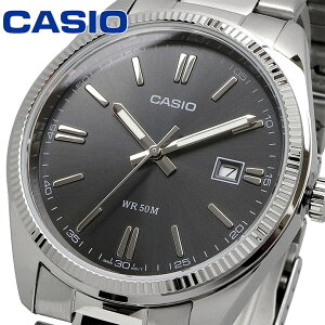 CASIO �r���v �J�V�I ���v �E�H�b�` �A�i���O �N�I�[�c �����Y MTP-1302D-1A1V ���^���o���h �V���o�[ �_�[�N�O���[ �����_�C�A�� �C�O���f�� [���s�A���i]