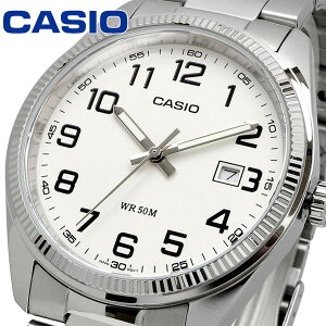 CASIO �r���v �J�V�I ���v �E�H�b�` �A�i���O �N�I�[�c �����Y MTP-1302D-7BV ���^���o���h �V���o�[ �z���C�g�_�C�A��×�A���r�A�C���f�b�N�X �C�O���f�� [���s�A���i]