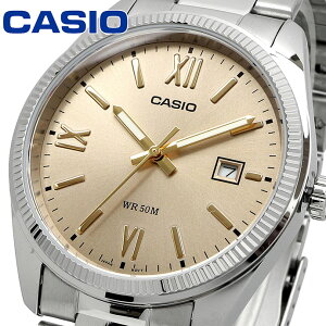 CASIO �r���v �J�V�I ���v �E�H�b�` �A�i���O �N�I�[�c �����Y MTP-1302DD-9AV ���^���o���h �V���o�[ ���^���b�N�x�[�W�������_�C�A�� �C�O���f�� [���s�A���i]