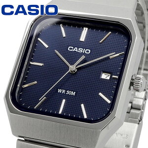 CASIO �r���v �J�V�I ���v �E�H�b�` �`�[�v�J�V�I �`�v�J�V STANDARD �X�^���_�[�h �A�i���O �N�I�[�c �����Y �l�C�r�[ �C�O���f�� MTP-B185D-2A1V [���s�A���i]