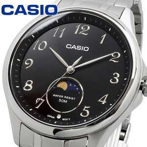 CASIO rv JVI v EHb` `[vJVI `vJV [tFCY Moon phase AiO EhtFCX ^oh ubN COf MTP-M110D-1AV [sAi]