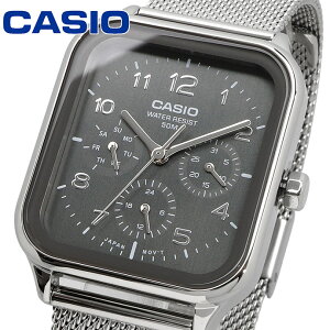 CASIO �r���v �J�V�I �E�H�b�` �X�^���_�[�h ���E���h���N�^���O�� 24���ԕ\�� �}���`�t�@���N�V���� �A�i���O �����Y MTP-M306M-8AV ���^�����b�V���o���h �O���[ �C�O���f�� [���s�A���i]