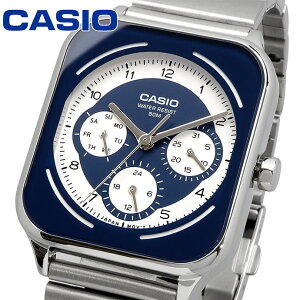 CASIO �r���v �J�V�I �E�H�b�` �X�^���_�[�h ���E���h���N�^���O�� 24���ԕ\�� �}���`�t�@���N�V���� �A�i���O �����Y MTP-M307D-2BV �l�C�r�[�u���[ �C�O���f�� [���s�A���i]