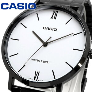 CASIO �r���v �J�V�I ���v �E�H�b�` �`�[�v�J�V�I �`�v�J�V �N�I�[�c �����Y MTP-VT01B-7B �z���C�g×�u���b�NIP���^���o���h �C�O���f�� [���s�A���i]