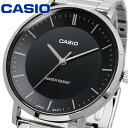 CASIO 腕時計 カシオ 時計 ウォッチ チープカシオ チプカシ クオーツ メンズ ブラック メタルバンド MTP-VT04D-1E 海外モデル [並行輸入品]