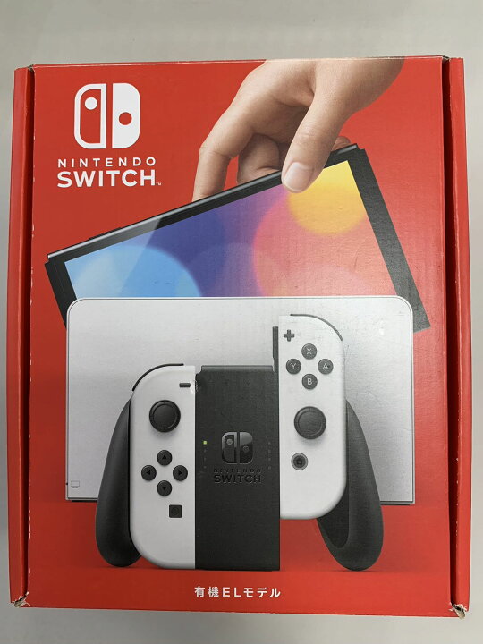 楽天市場】Nintendo Switch本体 有機ELモデル Joy-Con(L)／(R)ホワイト  