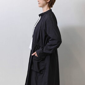 [#]ロングコート タイプライター レディース 軽量 アウター ロング丈 秋コート 秋ロングコート 無地 はっ水 撥水 着やすい ストレッチ ゆったり 上品 上質 エレガント ミセス 40代 50代 60代 70代 シニア おしゃれ 旅行 日差し 除け ブラック 黒 ベージュ 9号 【 NEW 】ah